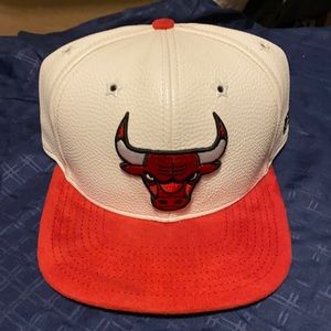 Brand New Chicago Bulls leather and suede rim